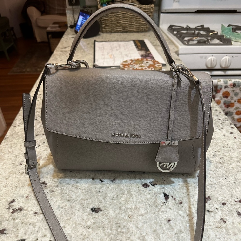 Michael Kors grey handbag